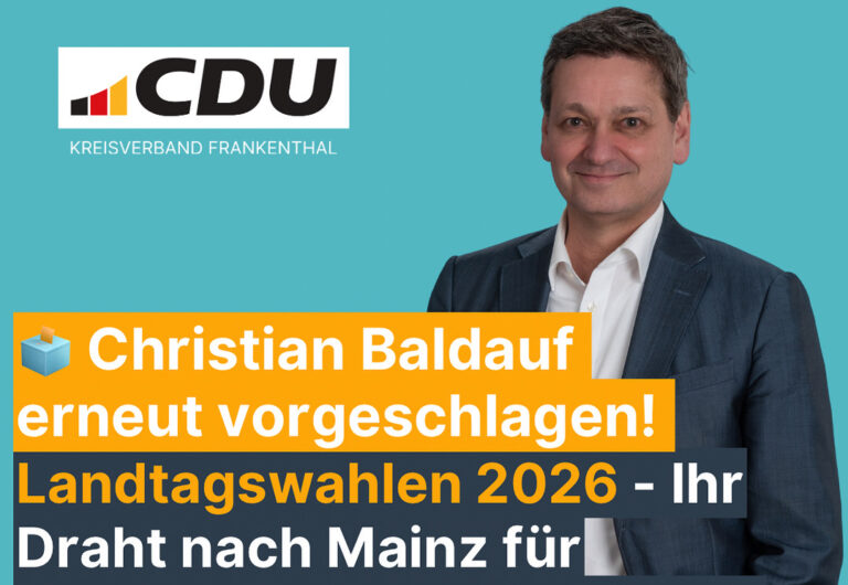 Mehr über den Artikel erfahren Christian Baldauf – Unsere starke Stimme für Rheinland-Pfalz
